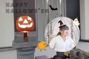 【プレックスの日常】お庭でハロウィン